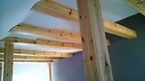 Drewniane wykończenie stropów